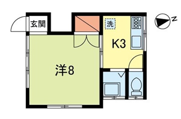 尾崎荘の物件間取画像